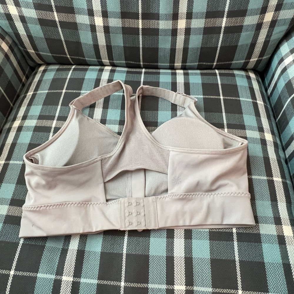 Athleta Gray Razorback Sports Bra - Picture 10 of 11